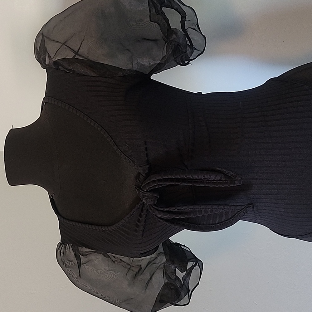 Nasty Gal Puff Sleeve bodysuit